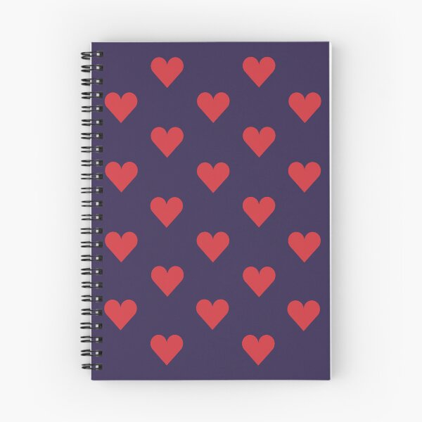Item preview, Medium RED and NAVY BLUE LOVE HEARTS designed and sold by RachelMacht.