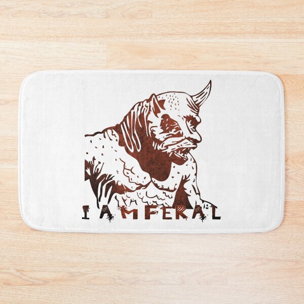 Item preview, i am feral monster feral  designed and sold by therkmr.