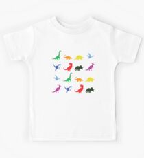 Spaß-Dinosaurier-Muster Kinder T-Shirt