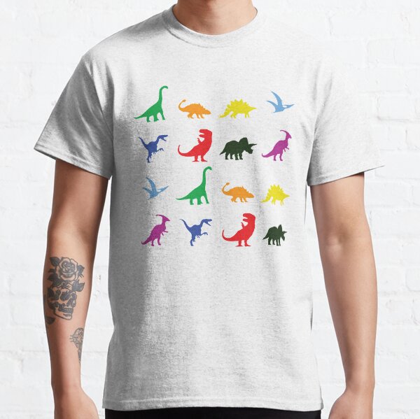 Fun Dinosaur Pattern Classic T-Shirt