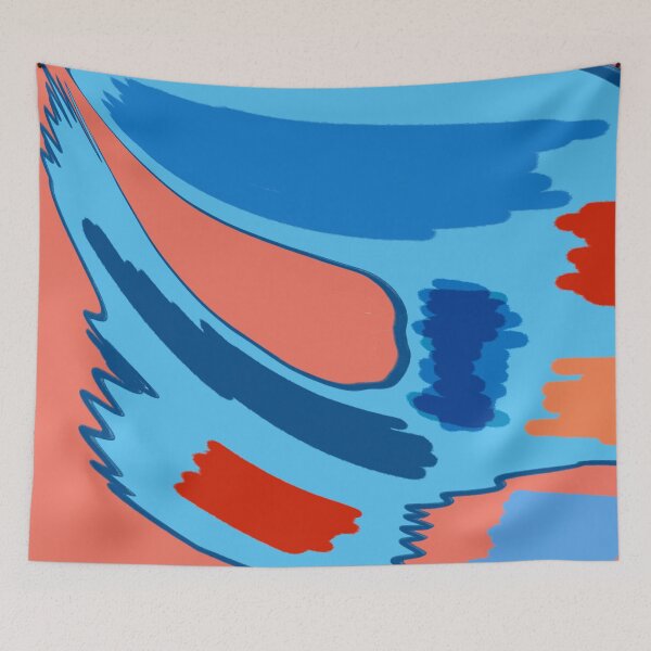 Item preview, Blue and Orange Lava Lamp  designed and sold by headtrackerart.
