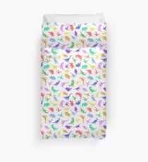 Fun Dinosaur Pattern Duvet Cover