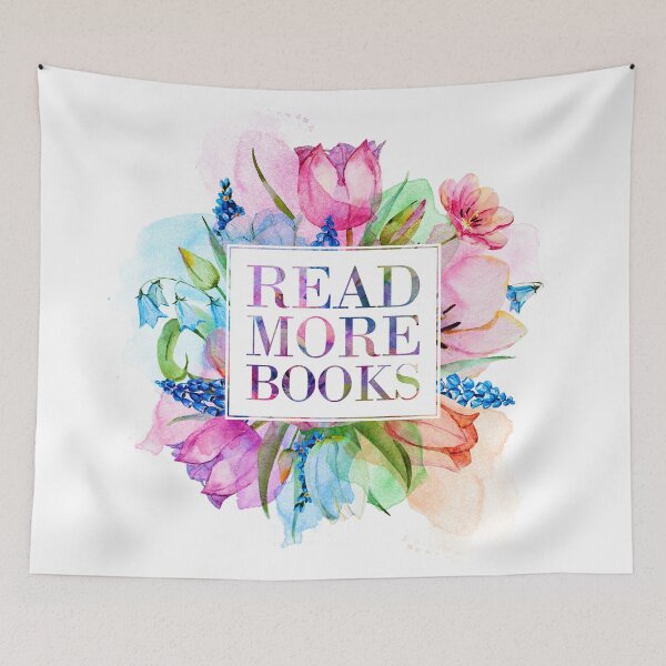 Item preview, Read More Books Pastel designed and sold by Stella Bookish Art.