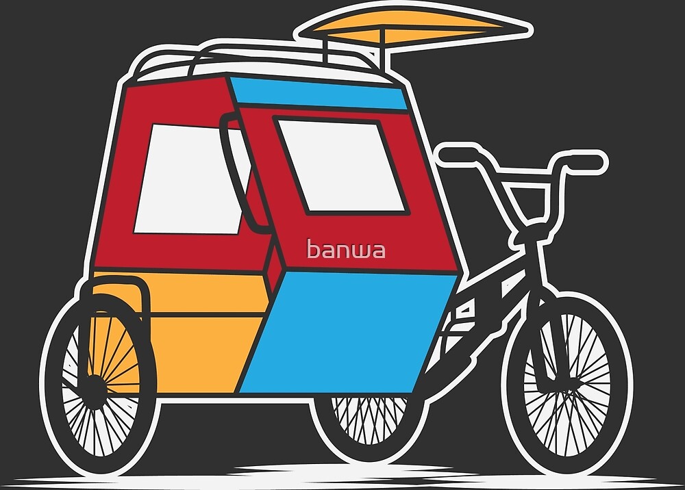 "Padyak Philippines Tricycle" by banwa Redbubble