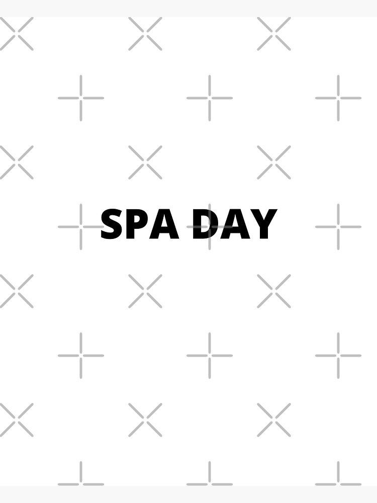 "SPA DAY COLLECTION" Sticker for Sale by Glyfada Redbubble