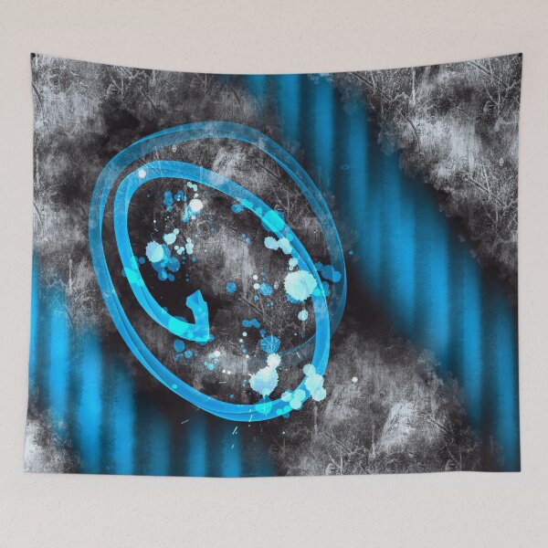 Item preview, Blue Metal designed and sold by headtrackerart.