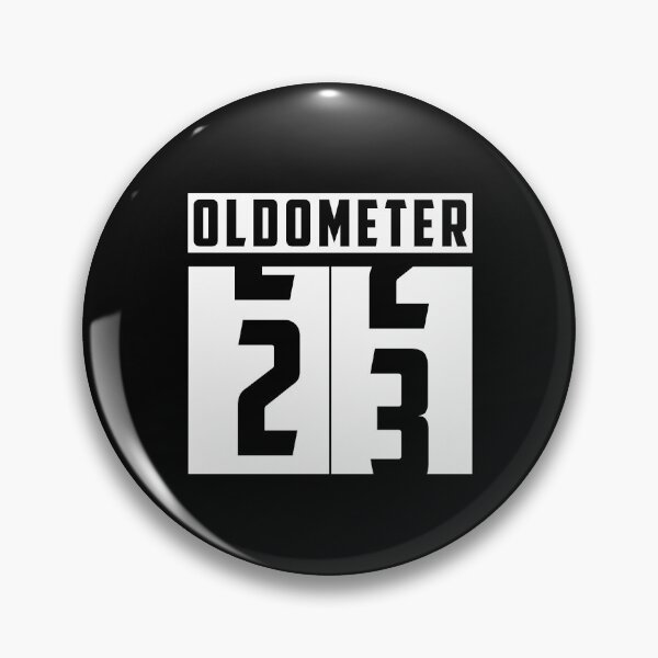 Artikelvorschau, Oldometer Zähler Nummer 23 Geburtstag entworfen und verkauft von HeavyStyle.