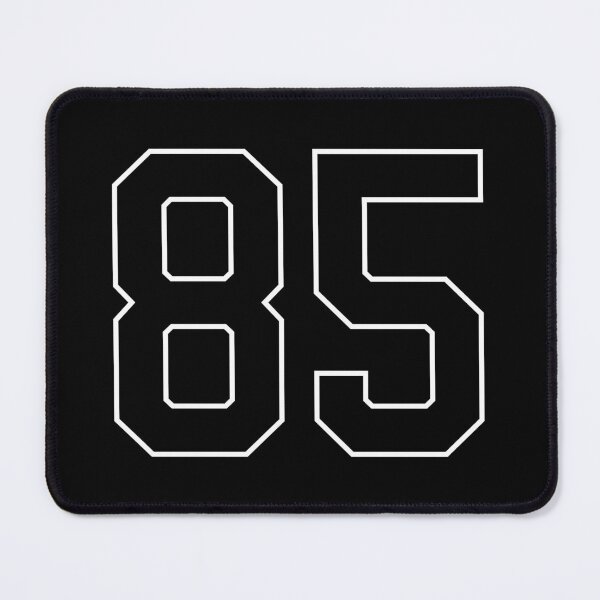Item preview, Black Number 85 lucky sports jersey eighty five designed and sold by HeavyStyle.