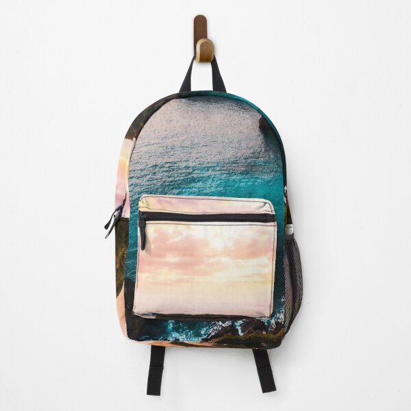 Item preview, Sea, sky and Cliff Watercolor Nature  designed and sold by inurey.
