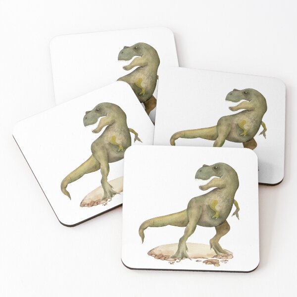 Item preview, T Rex Dinosaur on Rock designed and sold by HappyLifeCreate.