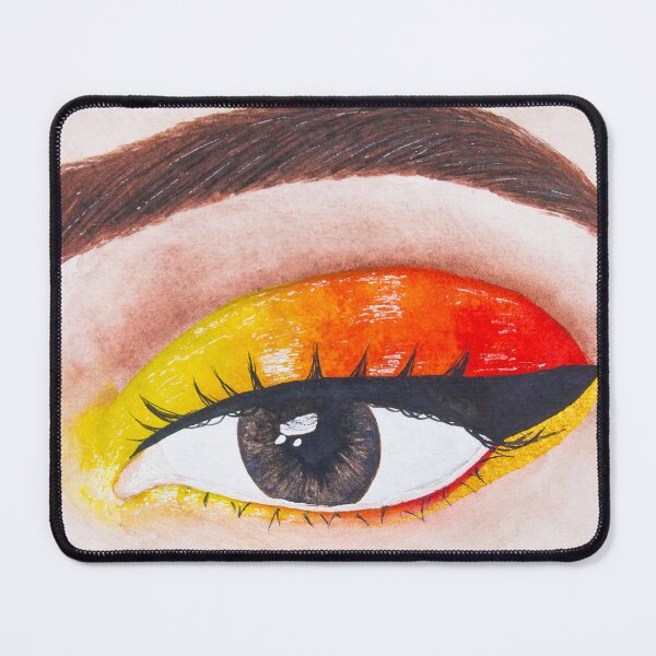 Item preview, Gorgeous eye makeup look in watercolour designed and sold by Chantellearts.