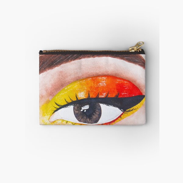 Item preview, Gorgeous eye makeup look in watercolour designed and sold by Chantellearts.