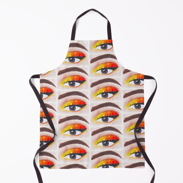 Item preview, Gorgeous eye makeup look in watercolour designed and sold by Chantellearts.