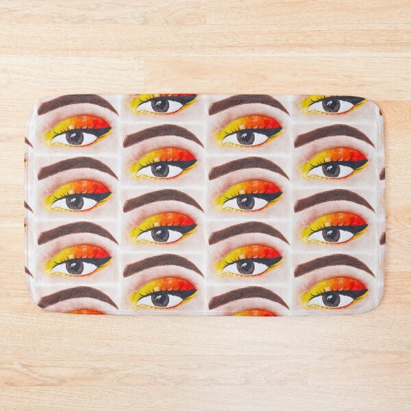 Item preview, Gorgeous eye makeup look in watercolour designed and sold by Chantellearts.