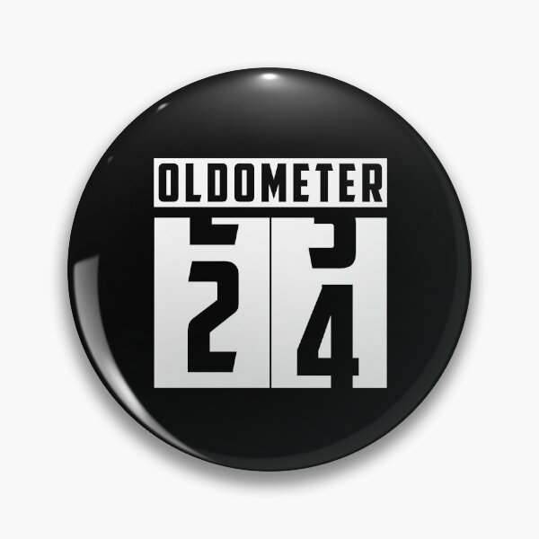 Item preview, Contador oldómetro número 24 cumpleaños designed and sold by HeavyStyle.