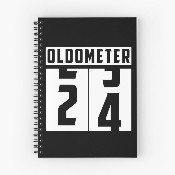 Artikelvorschau, Oldometer Zähler Nummer 24 Geburtstag entworfen und verkauft von HeavyStyle.