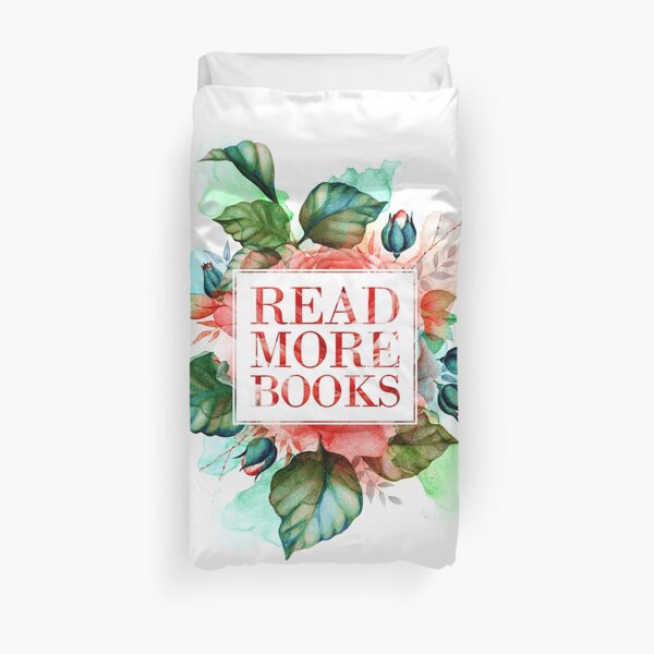 Read More Books Duvet Cover