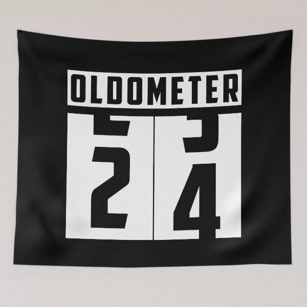 Item preview, Oldometer counter Number 24 birthday designed and sold by HeavyStyle.