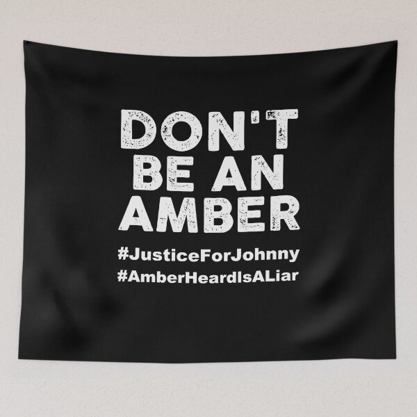Item preview, Don't Be An Amber - Justice For Johnny depp designed and sold by la-petite-folie.