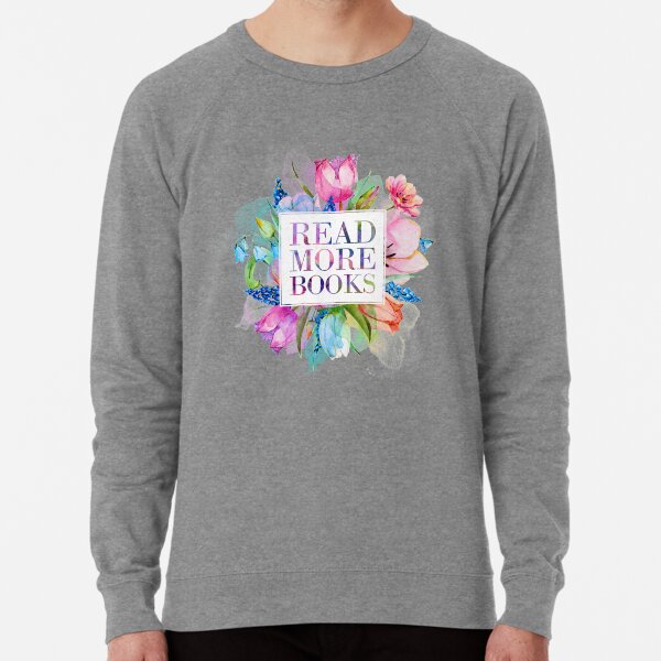 Read More Books Pastel Lightweight Sweatshirt