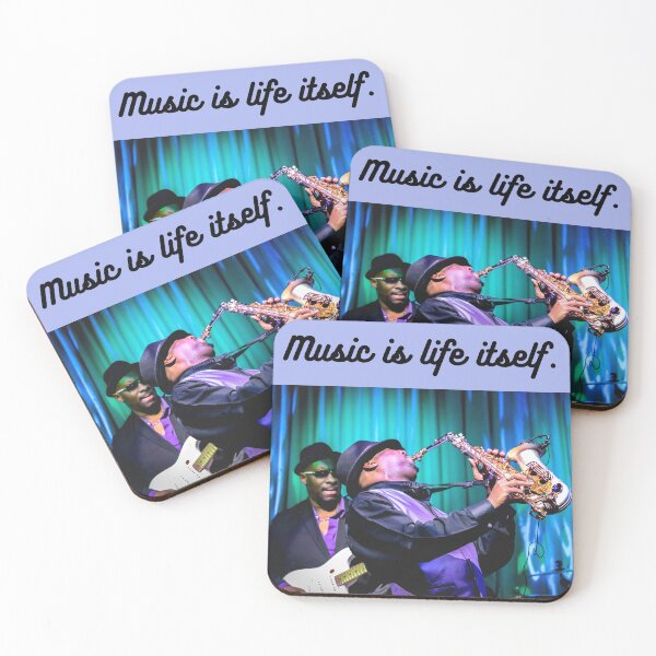 Item preview, music is liffe itself jazz band designed and sold by LGMmugsdesign.