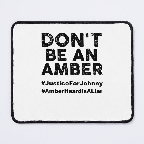 Item preview, Don't Be An Amber - Justice For Johnny Depp designed and sold by la-petite-folie.