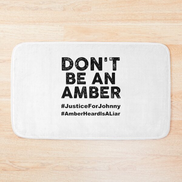 Item preview, Don't Be An Amber - Justice For Johnny Depp designed and sold by la-petite-folie.