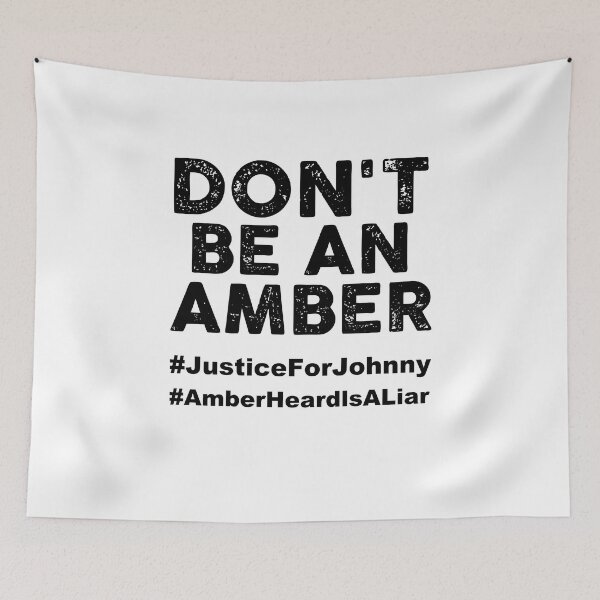 Item preview, Don't Be An Amber - Justice For Johnny Depp designed and sold by la-petite-folie.