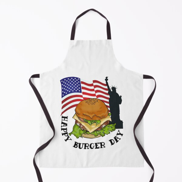 Item preview, Happy burger day designed and sold by Lolly's Lane Shoppe.