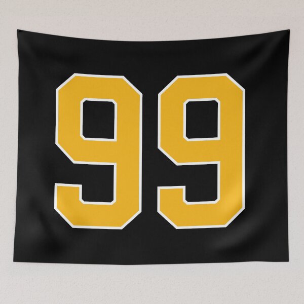 Item preview, Yellow Number 99 lucky sports jersey ninety nine designed and sold by HeavyStyle.