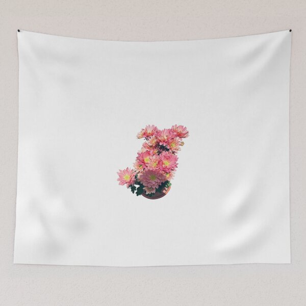 Item preview, pink pomas | beautiful, cared, loved and aesthetic flowers | petals | nature | white BG designed and sold by Kdlp.