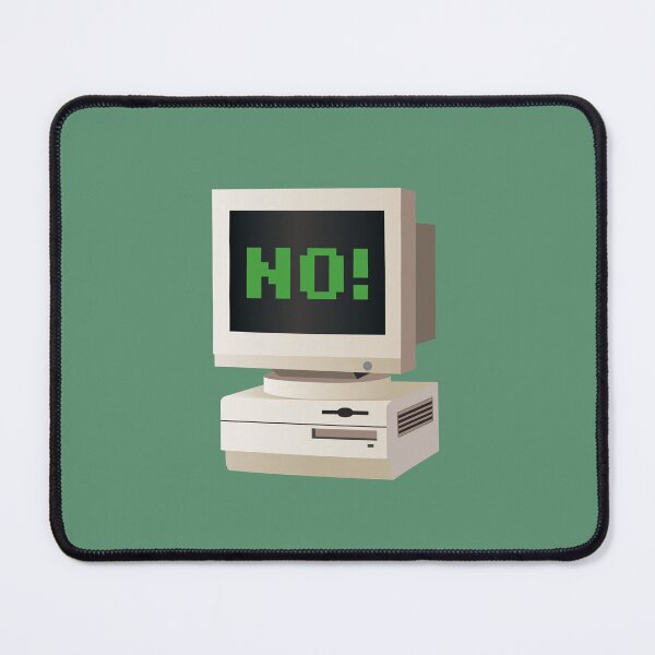 Item preview, Retro PC computer says no! designed and sold by knappidesign.