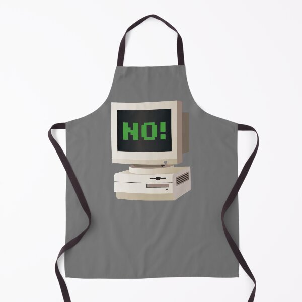 Item preview, Retro PC computer says no! designed and sold by knappidesign.