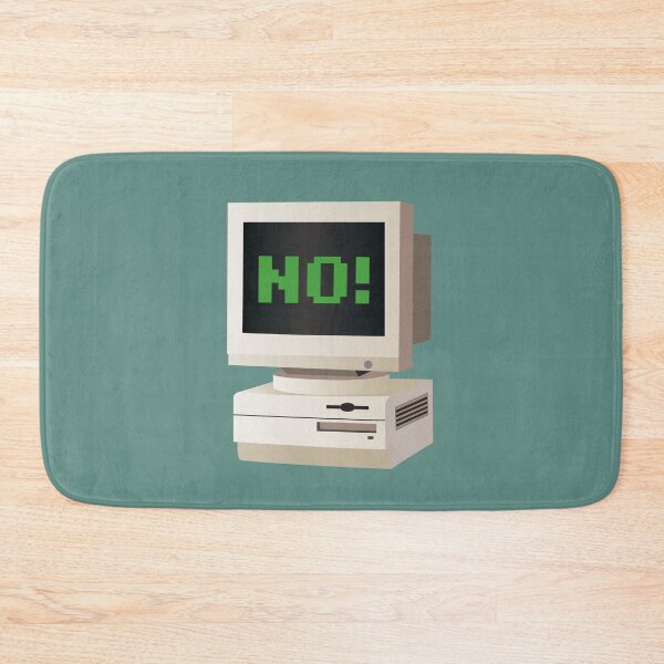 Item preview, Retro PC computer says no! designed and sold by knappidesign.