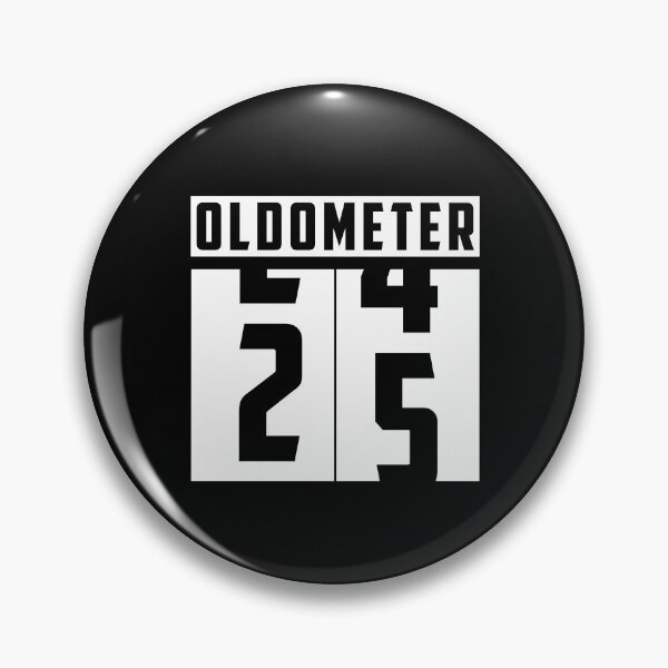 Item preview, Oldometer counter Number 25 birthday designed and sold by HeavyStyle.
