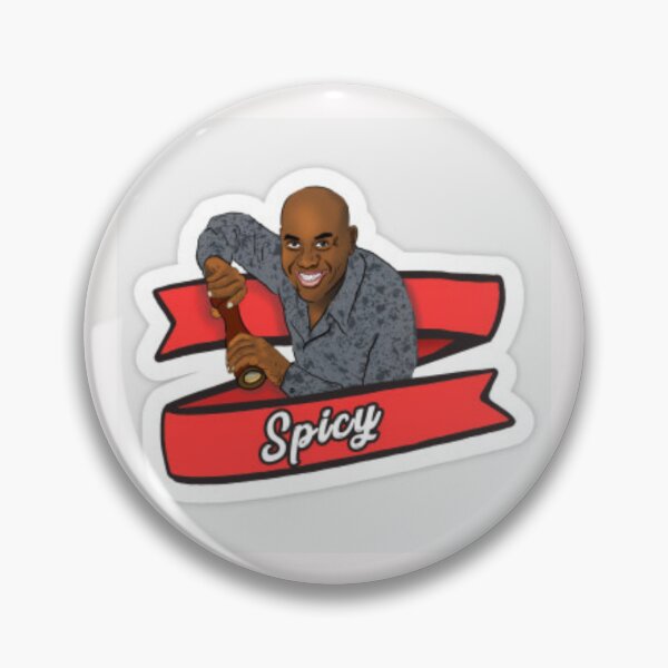 Item preview, Ainsley Harriot Spicy Sticker designed and sold by hetvick.