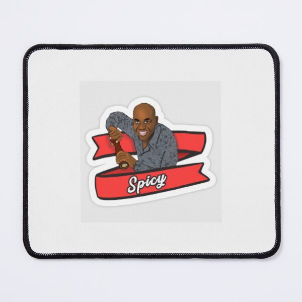 Item preview, Ainsley Harriot Spicy Sticker designed and sold by hetvick.