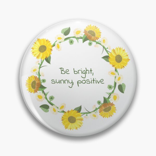 Item preview, Summer wreath with sunflowers and daisies with the phrase designed and sold by Dynamisa.