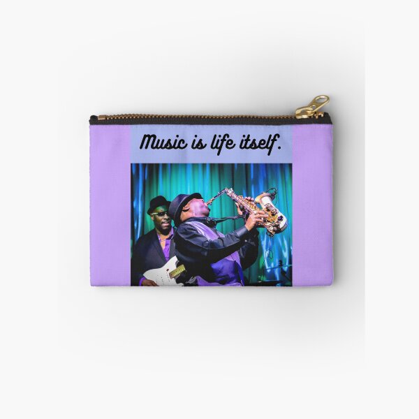 Item preview, music is liffe itself jazz band designed and sold by LGMmugsdesign.