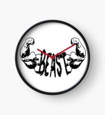 Beast - Double Biceps Clock
