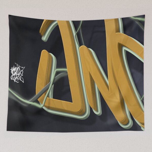 Item preview, Copy of Top-Notch, high quality, handmade, modern graffiti design by dino designed and sold by Rhinosaurarts.