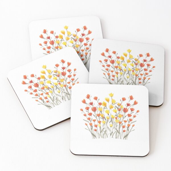 Item preview, Simple Watercolor Wildflowers designed and sold by HappyLifeCreate.
