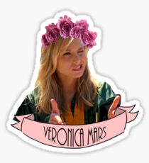 Veronica Mars Flower Crown Sticker