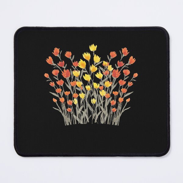 Aperçu de l'œuvre Fleurs sauvages aquarelles simples créée et vendue par HappyLifeCreate.