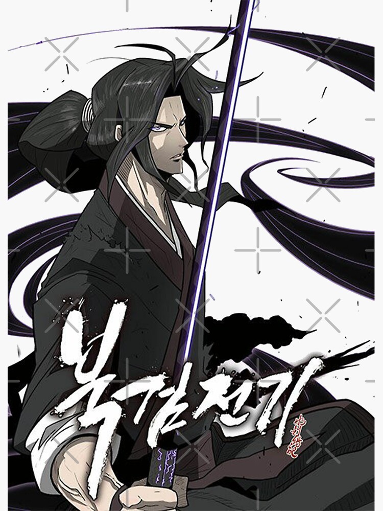 Legend Of The Northern Blade Ch 1 "Legend of the Northern Blade manhwa" Sticker by x-na | Redbubble