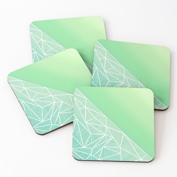Item preview, B Rays Gradient Green designed and sold by fimbisdesigns.