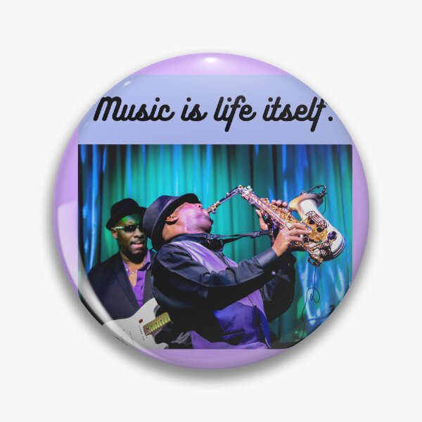Item preview, music is liffe itself jazz band designed and sold by LGMmugsdesign.