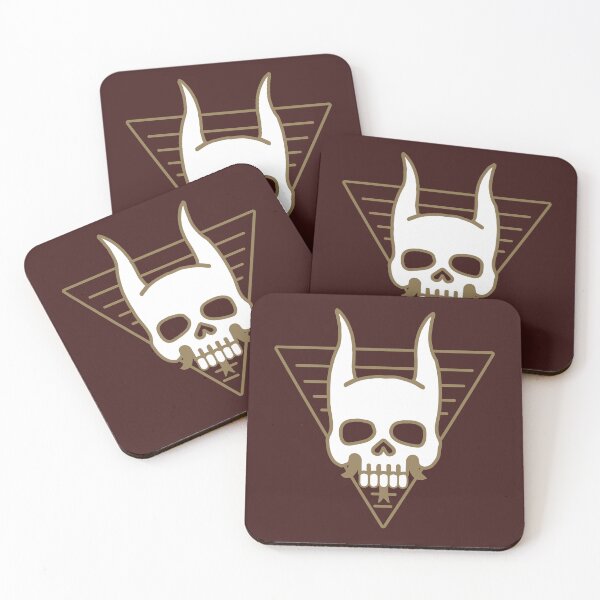 Item preview, Triangle Skull Pin designed and sold by Melodic Metal.