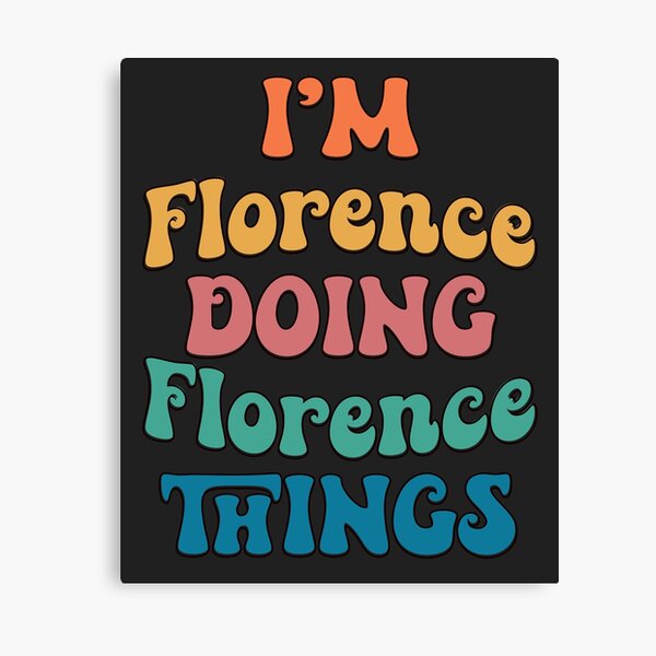 Item preview, Florence Funny Retro First Name designed and sold by Americandude.