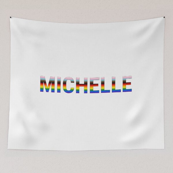 Artikelvorschau, Michelle Rainbow Progress Pride Name entworfen und verkauft von PrideNames.